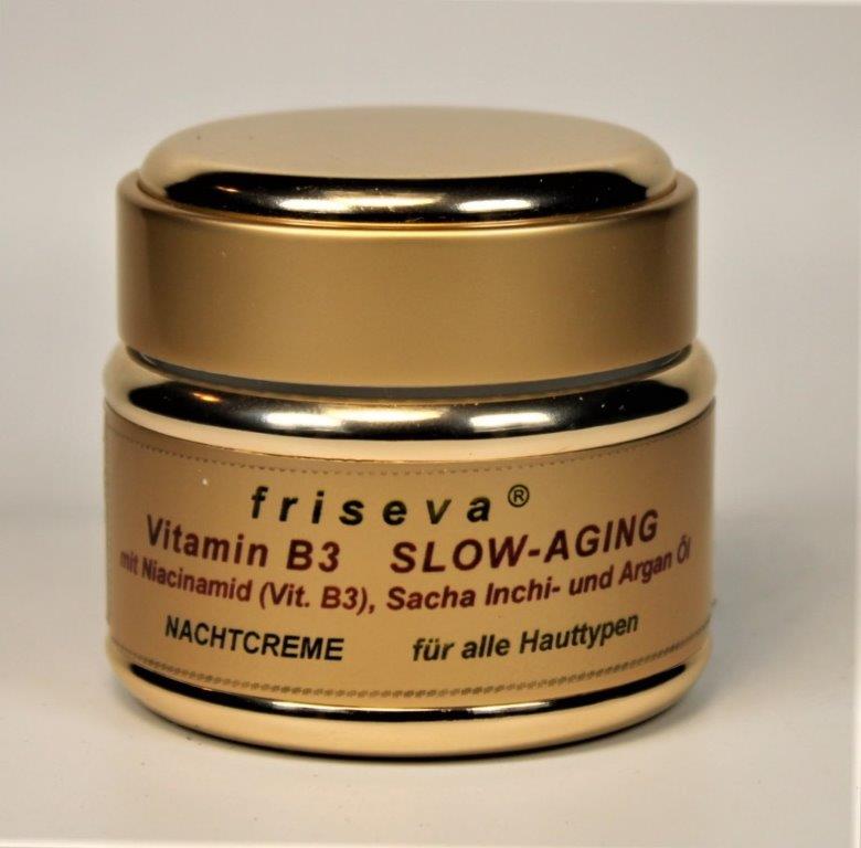 Friseva Vitamin B3 Slow-Aging Nachtcreme 50 ml - die Naturcosmetic