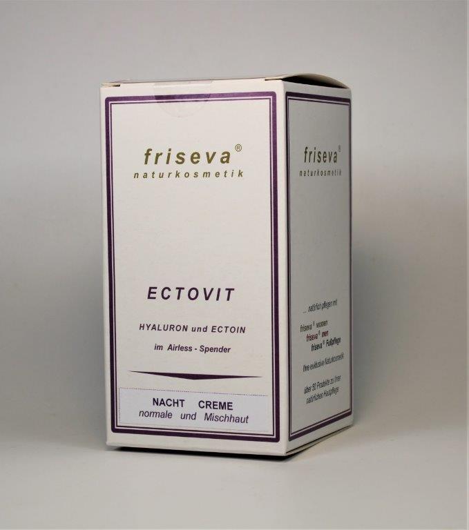 Friseva Ectovit Nachtcreme für normale Haut und Mischhaut 50 ml - die Naturcosmetic