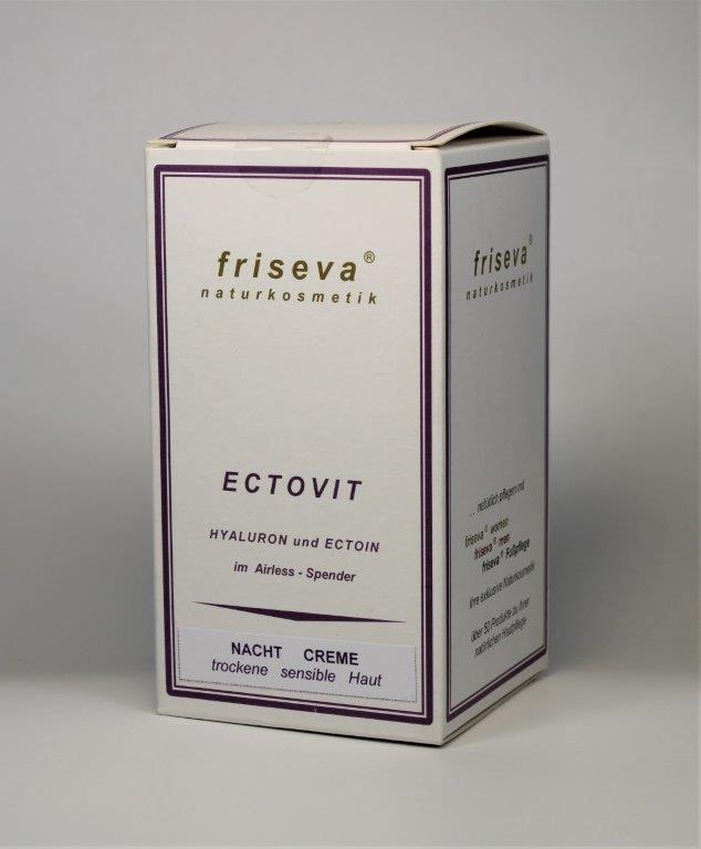 Friseva Ectovit Nachtcreme für trockene, sensible Haut 50 ml - die Naturcosmetic