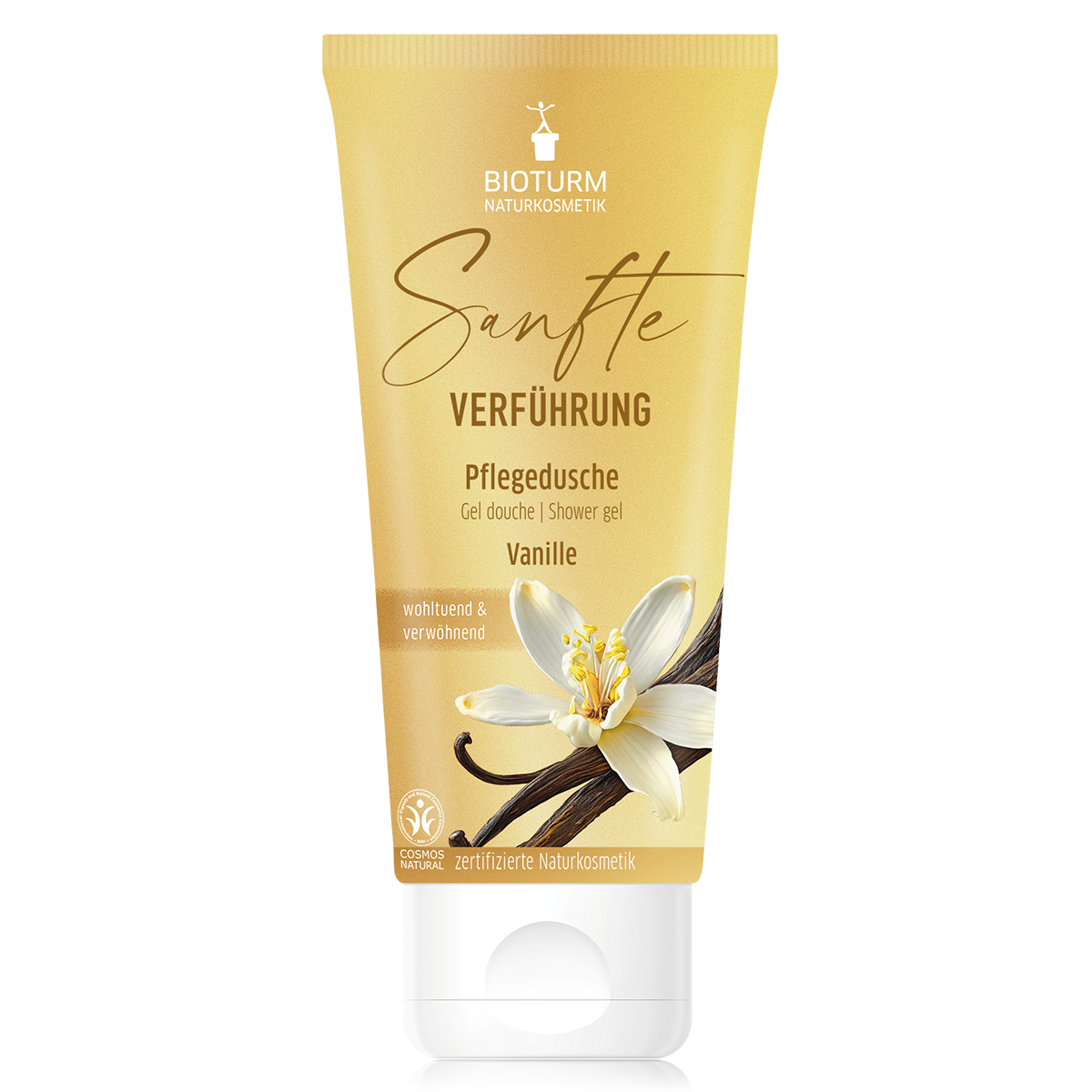 Bioturm Sanfte Verführung | Pflegedusche Vanille 200 ml
