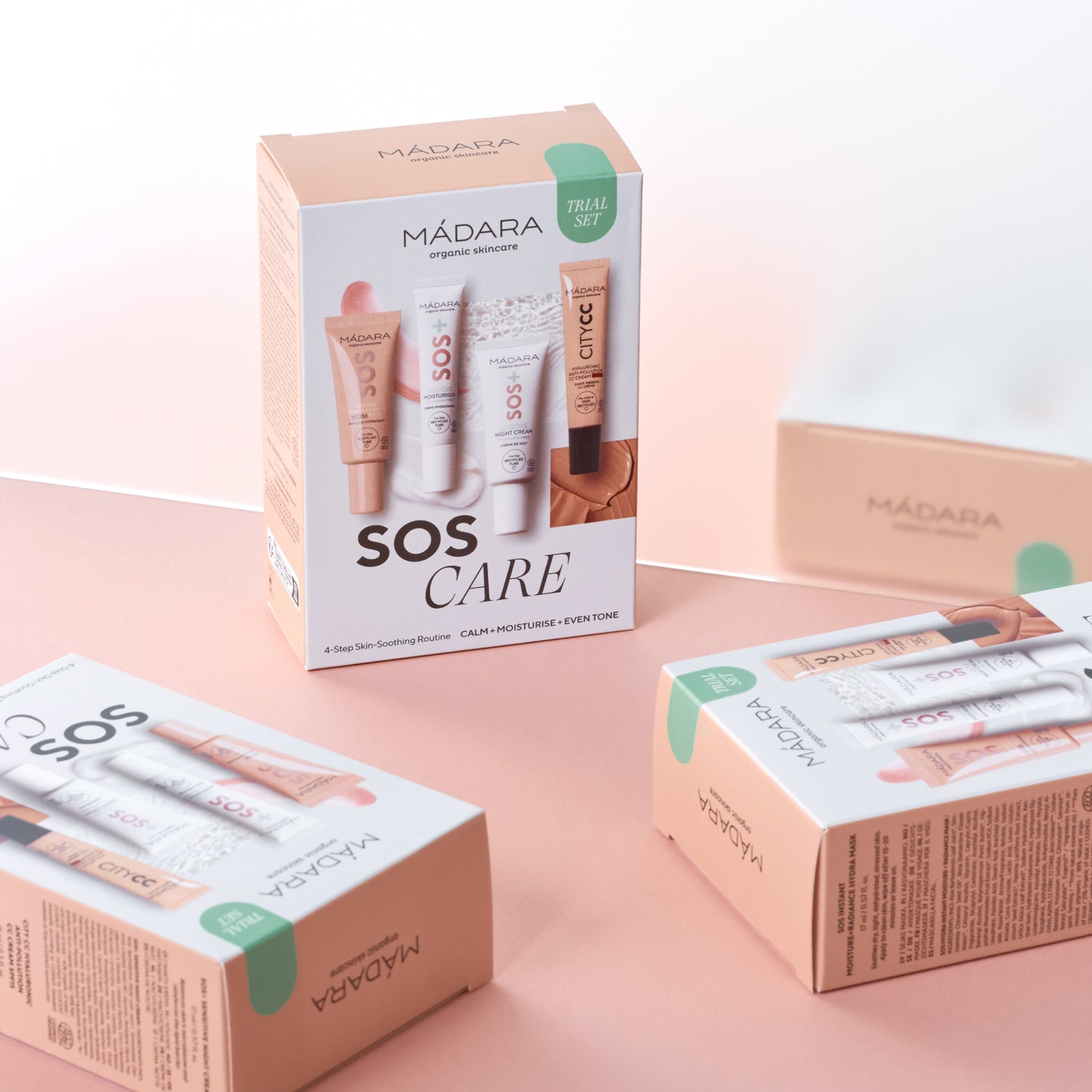 Madara SOS Care 4-Step Skin-Soothing Routine Set: MEDIUM