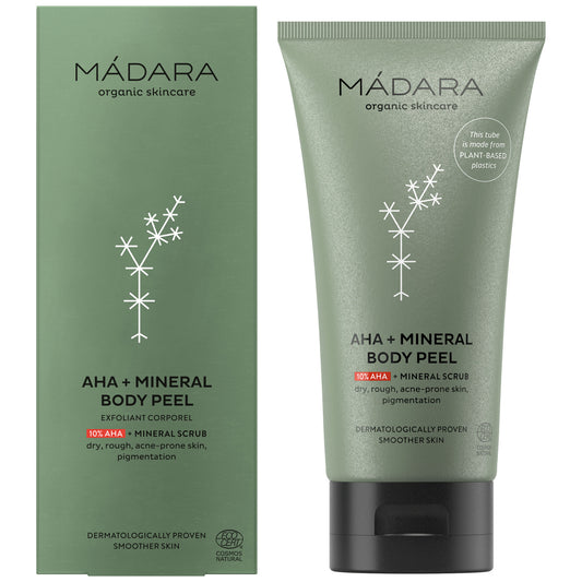 Mádara AHA+MINERAL Körperpeeling 175 ml