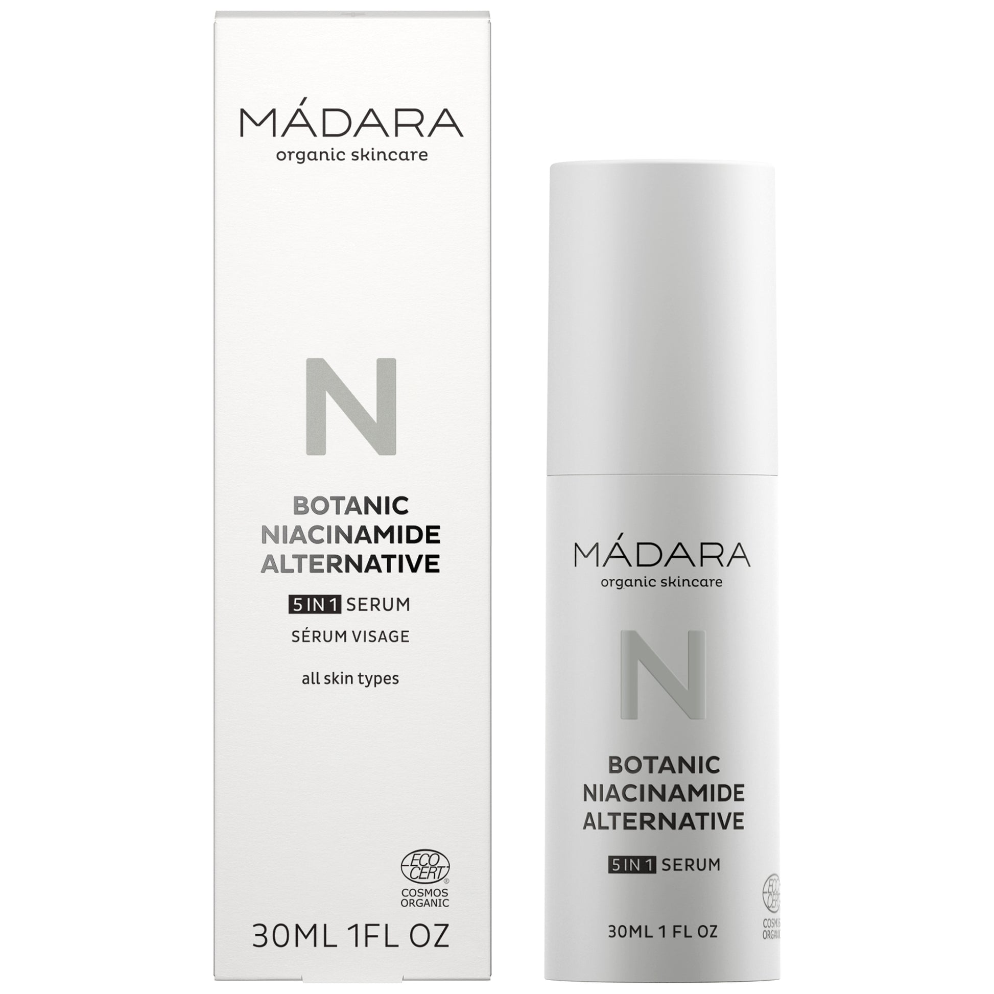 Madara Botanisches Niacinamid-Alternative 5-in-1-Serum, 30 ml - die Naturcosmetic