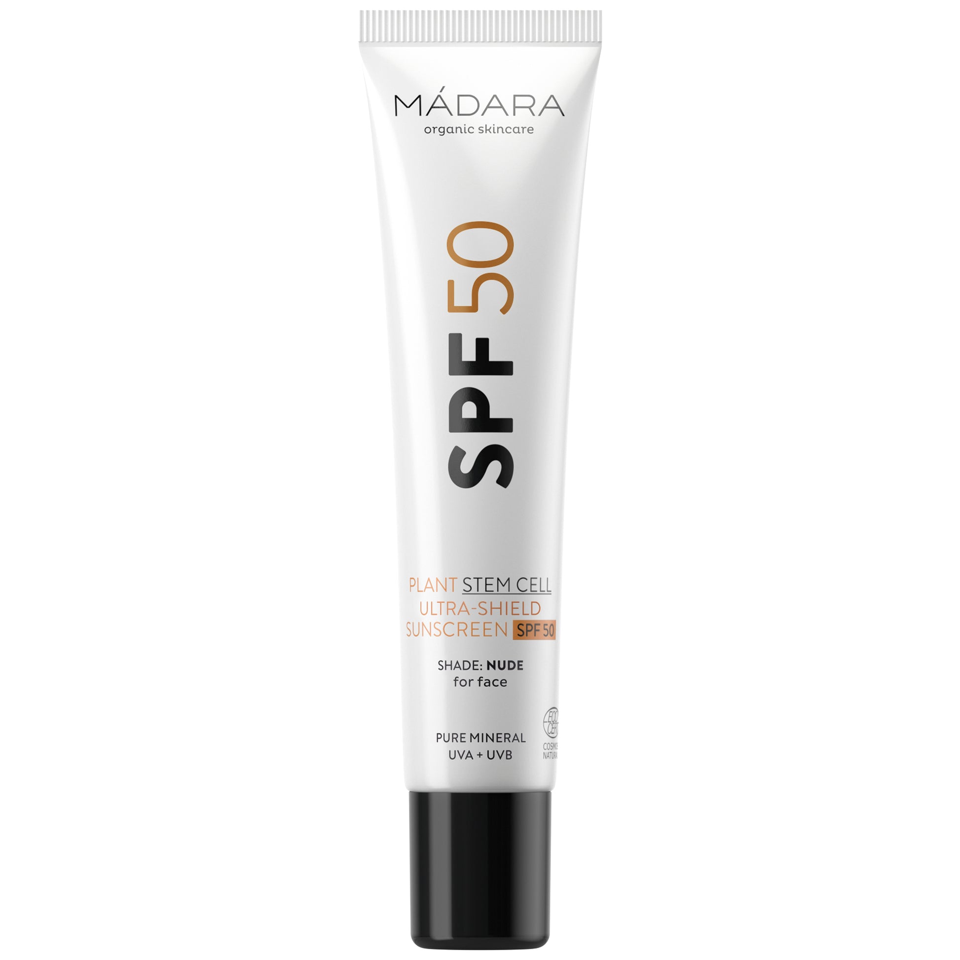 Madara Ultra-Shield-Sonnenschutz mit Pflanzenstammzellen mit SPF50, 40 ml - die Naturcosmetic