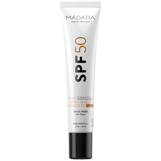 Madara Ultra-Shield-Sonnenschutz mit Pflanzenstammzellen mit SPF50, 40 ml - die Naturcosmetic