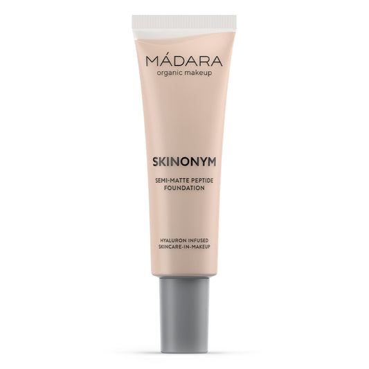Madara SKINONYM Semi-Matte Peptide Foundation, #20 IVORY, 30 ml - die Naturcosmetic