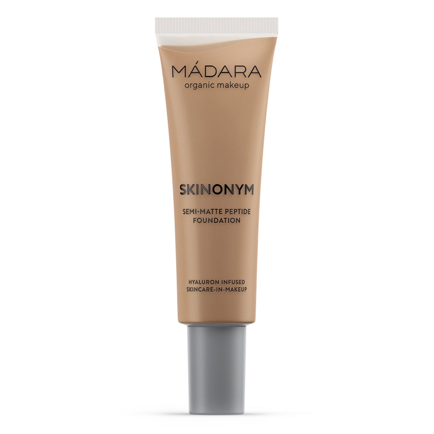 Madara SKINONYM Semi-Matte Peptide Foundation, #60 OLIVE, 30 ml - die Naturcosmetic