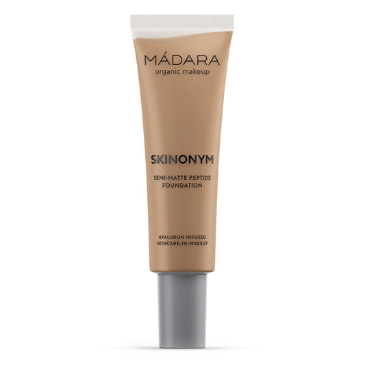 Madara SKINONYM Semi-Matte Peptide Foundation, #60 OLIVE, 30 ml - die Naturcosmetic