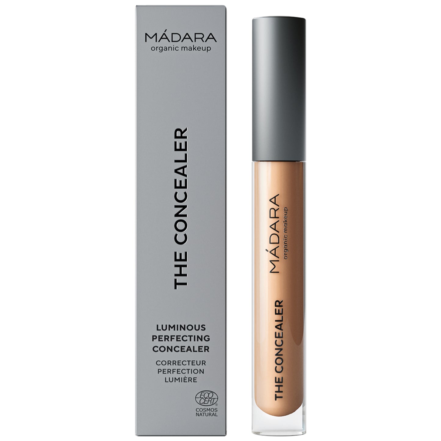 Madara Leuchtender perfektionierender Concealer Nr. 45 Almond, 4 ml - die Naturcosmetic