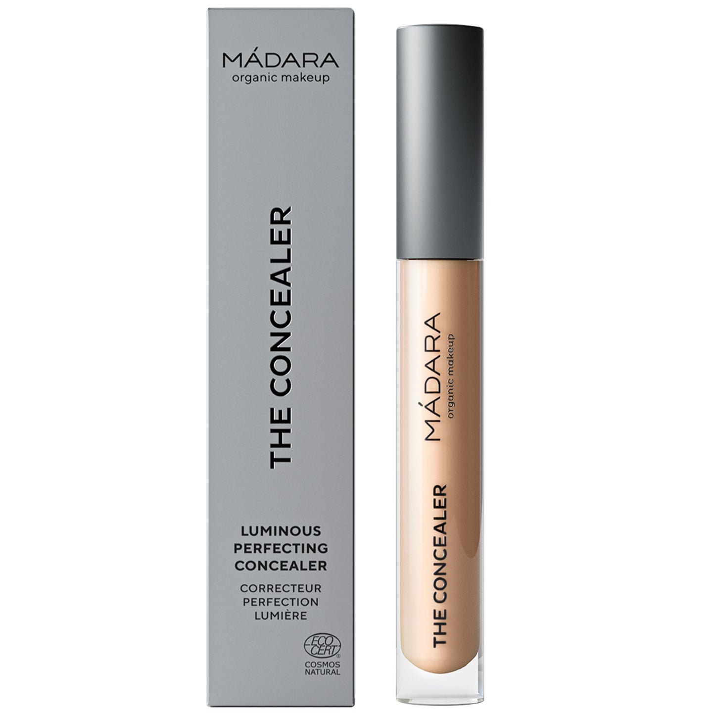 Madara Leuchtender perfektionierender Concealer Nr. 33 Sand, 4 ml - die Naturcosmetic