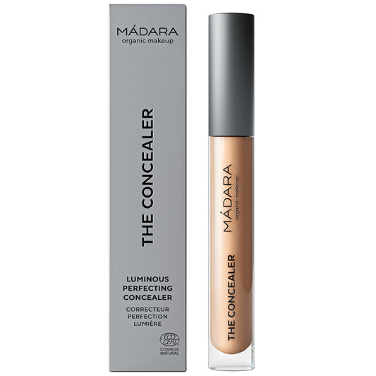 Madara Leuchtender perfektionierender Concealer Nr. 40 Golden Hour, 4 ml - die Naturcosmetic