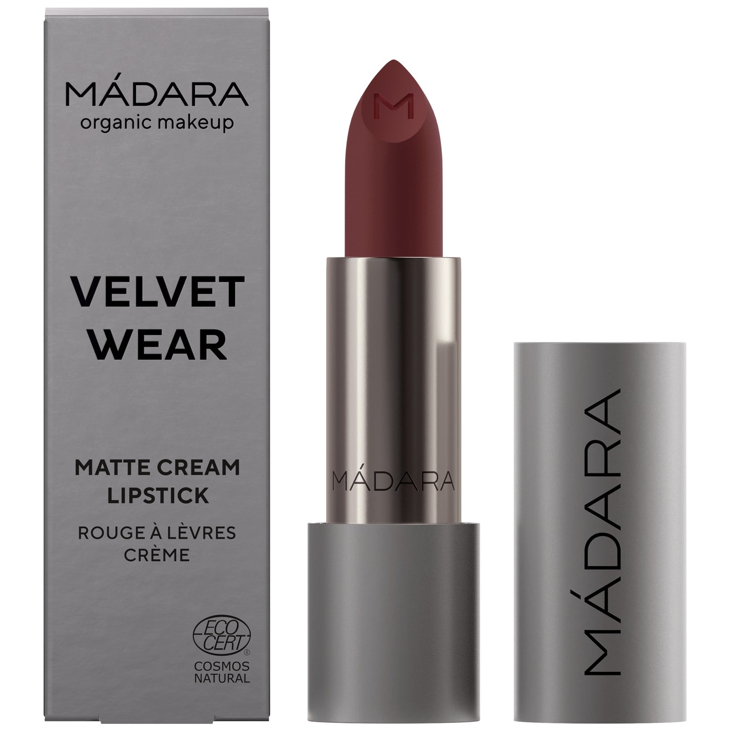 Madara VELVET WEAR Matte Cream Lippenstift, #35 DARK NUDE