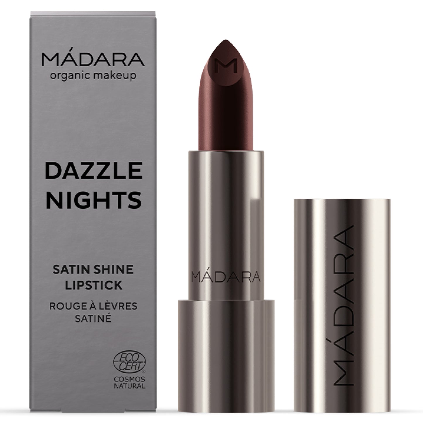 Madara DAZZLE NIGHTS Satin Shine Lippenstift, #504 DOMINANCE