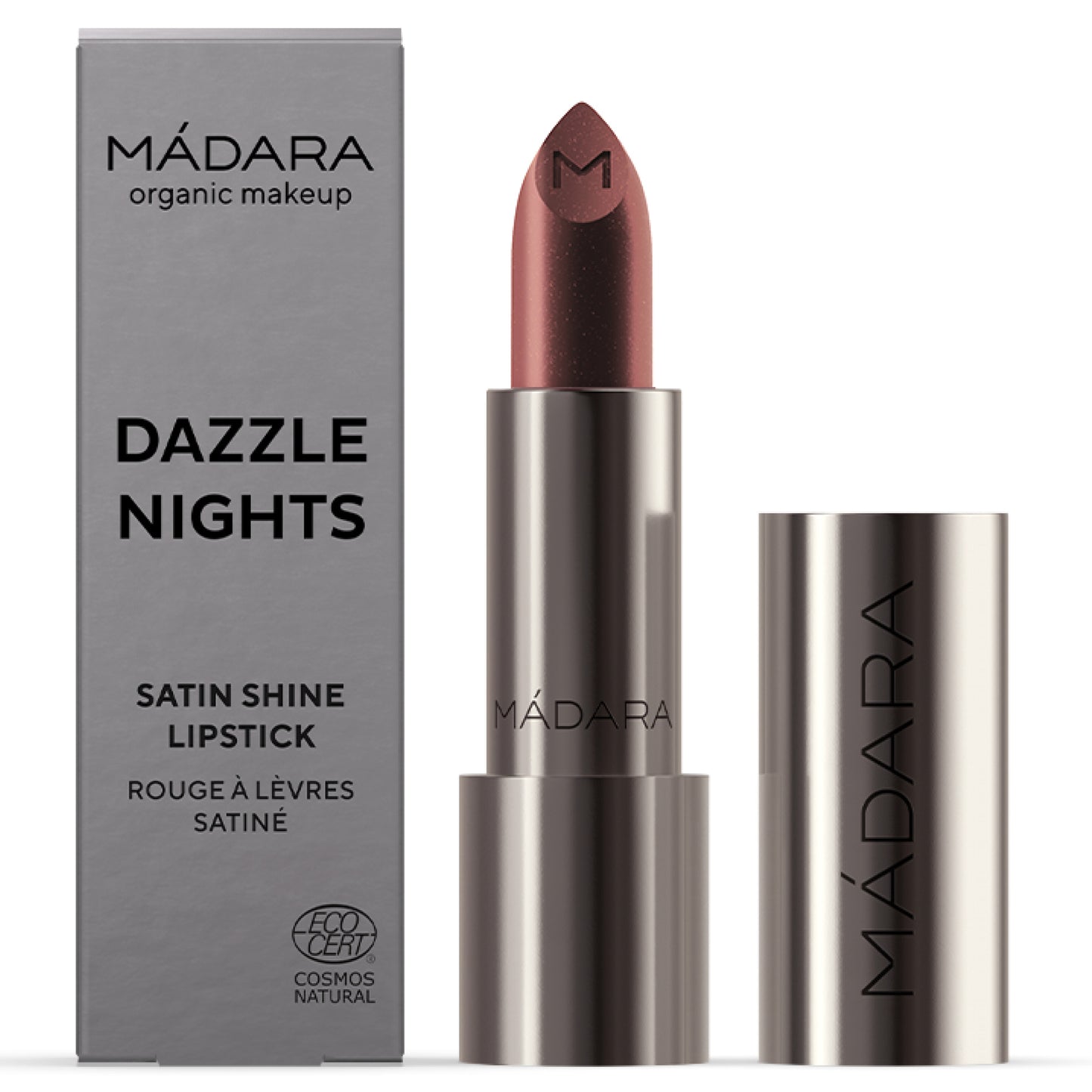 Madara DAZZLE NIGHTS Satin Shine Lippenstift, #507 RUST