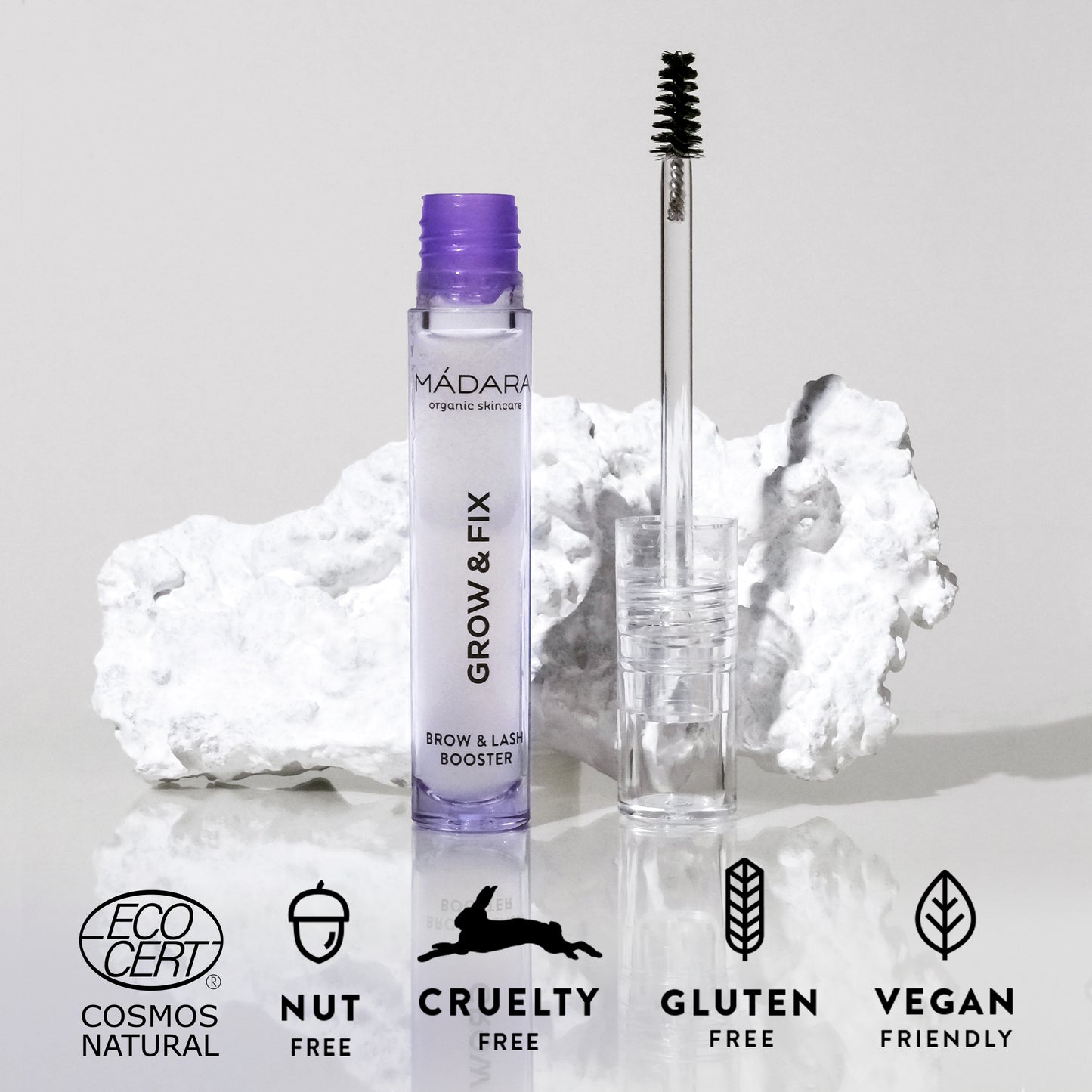 Madara Grow & Fix Augenbrauen- und Wimpern-Booster 4,25 ml - die Naturcosmetic