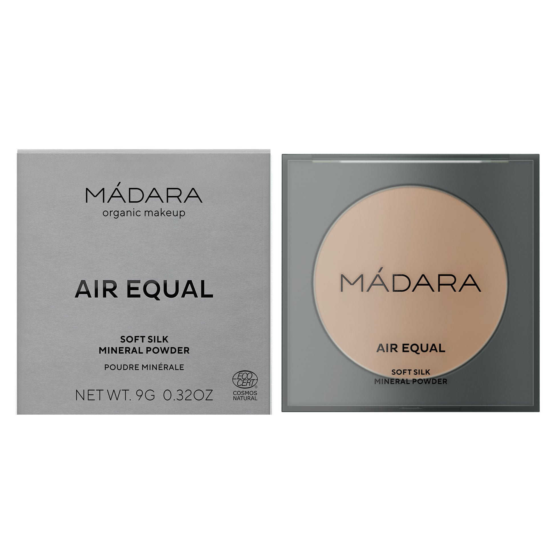 Madara Mineralischer Gesichtspuder - Air Equal Soft Mineral Powder Nr. 2 Beige 9 g - die Naturcosmetic