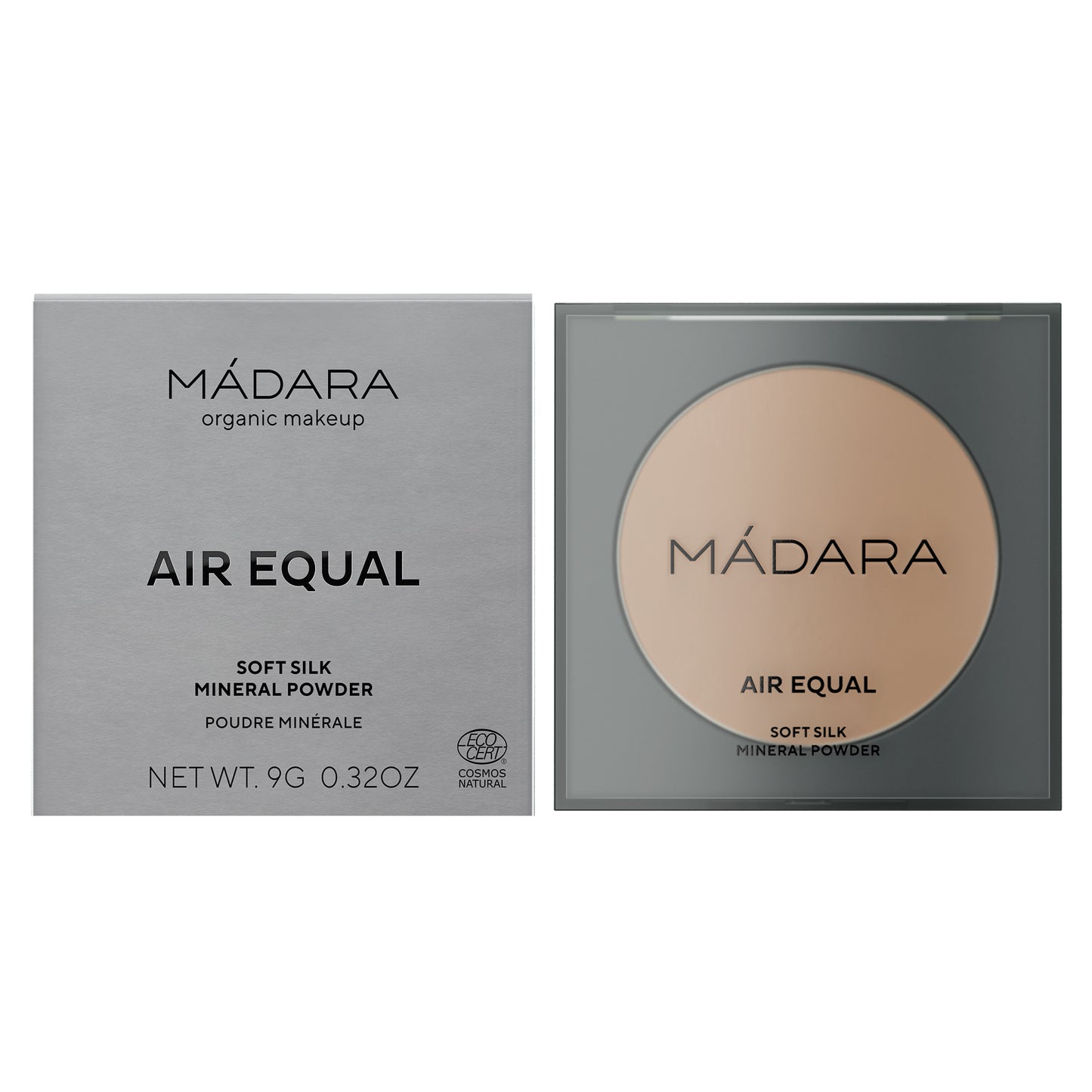 Madara Mineralischer Gesichtspuder - Air Equal Soft Mineral Powder Nr. 2 Beige 9 g