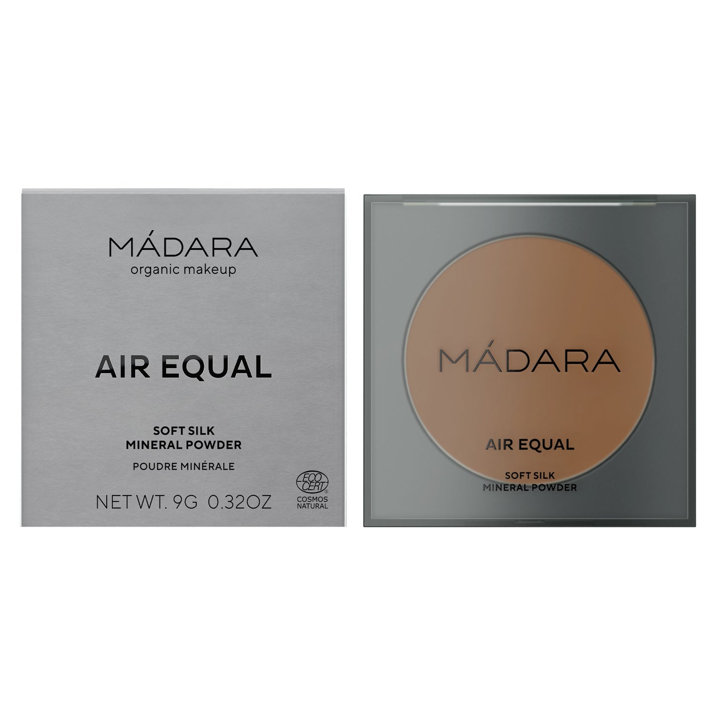 Madara Mineralischer Gesichtspuder - Air Equal Soft Mineral Powder Nr. 3 Deep 9 g