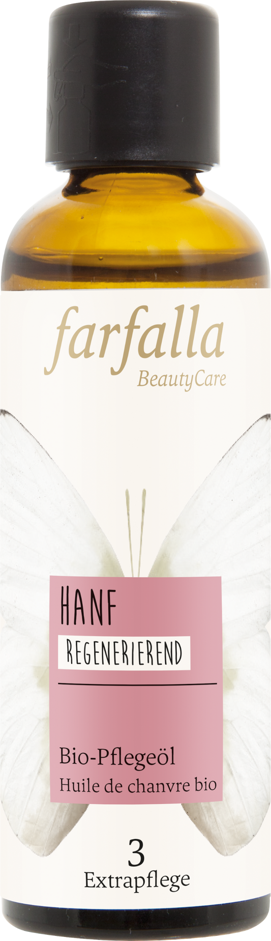 Farfalla – Hanf, Bio-Pflegeöl, regenerierend, 75 ml