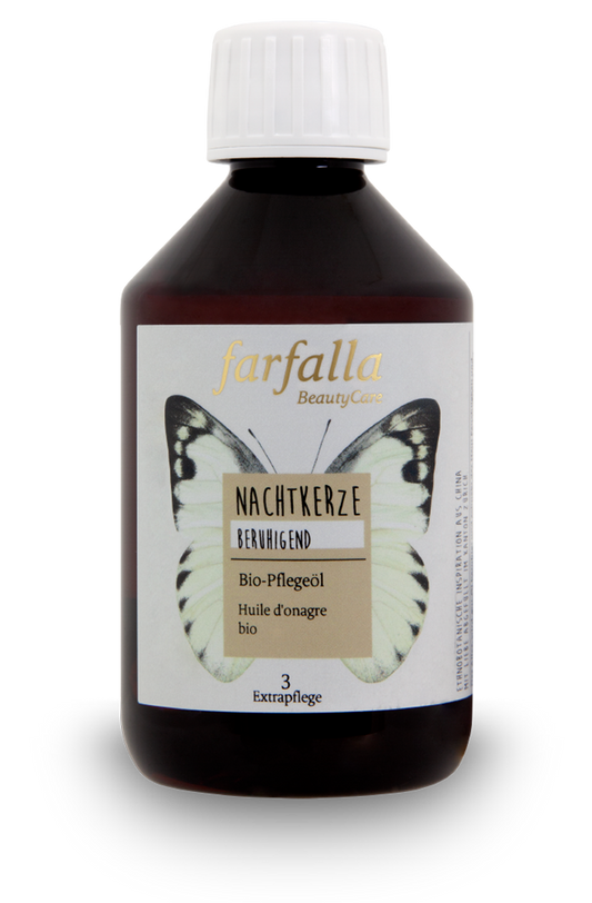Farfalla – Nachtkerze Bio-Pflegeöl, beruhigend, 250 ml