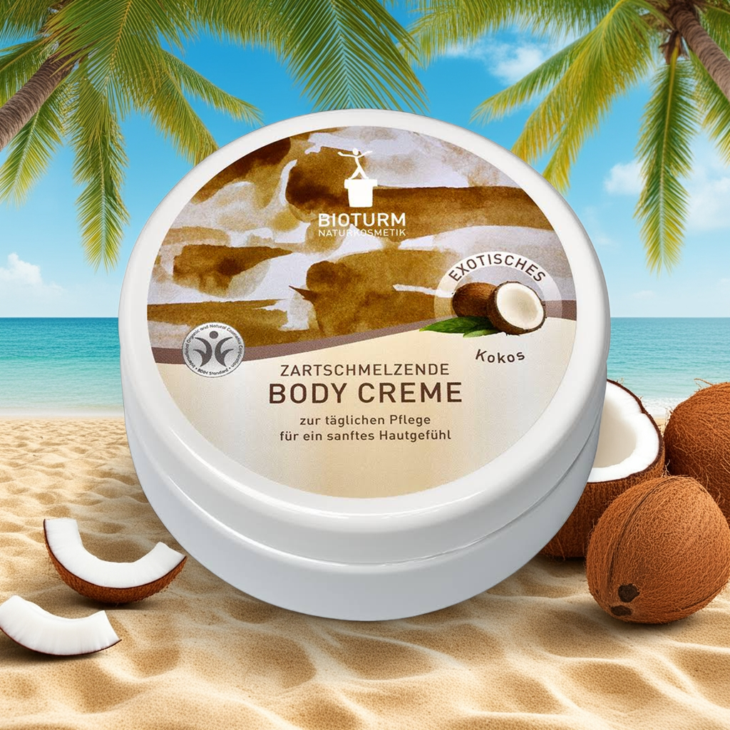 Bioturm Body Creme Kokos Nr.64, 250 ml
