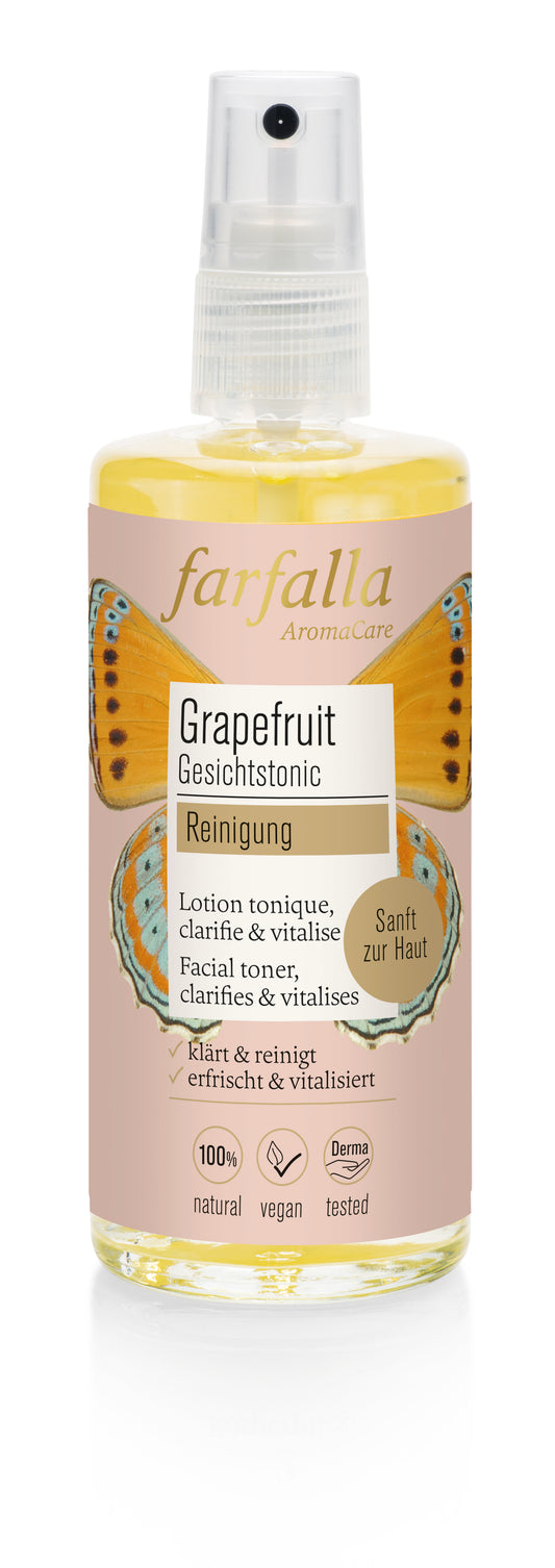 Farfalla Grapefruit Reinigung, Gesichtstonic 100 ml
