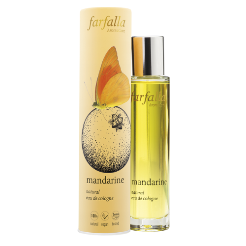 Farfalla mandarine, natural eau de cologne 50 ml