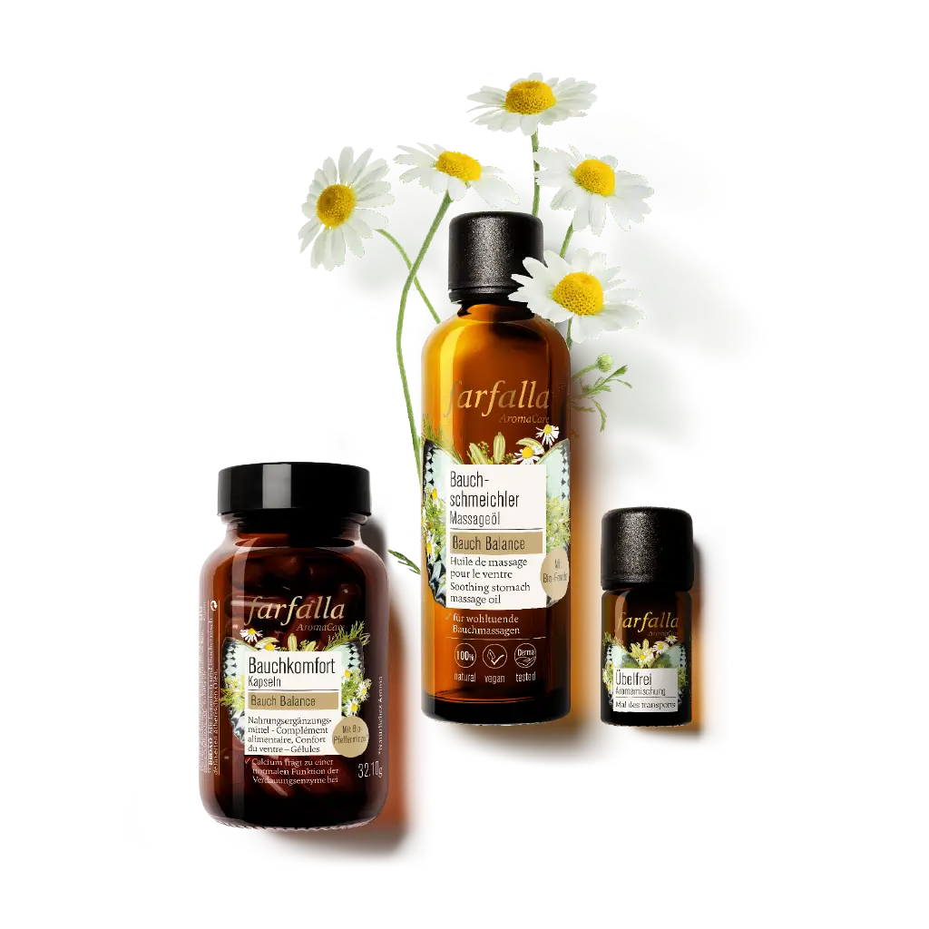 Farfalla – Bauch Balance, Bauchschmeichler Massageöl, 75 ml