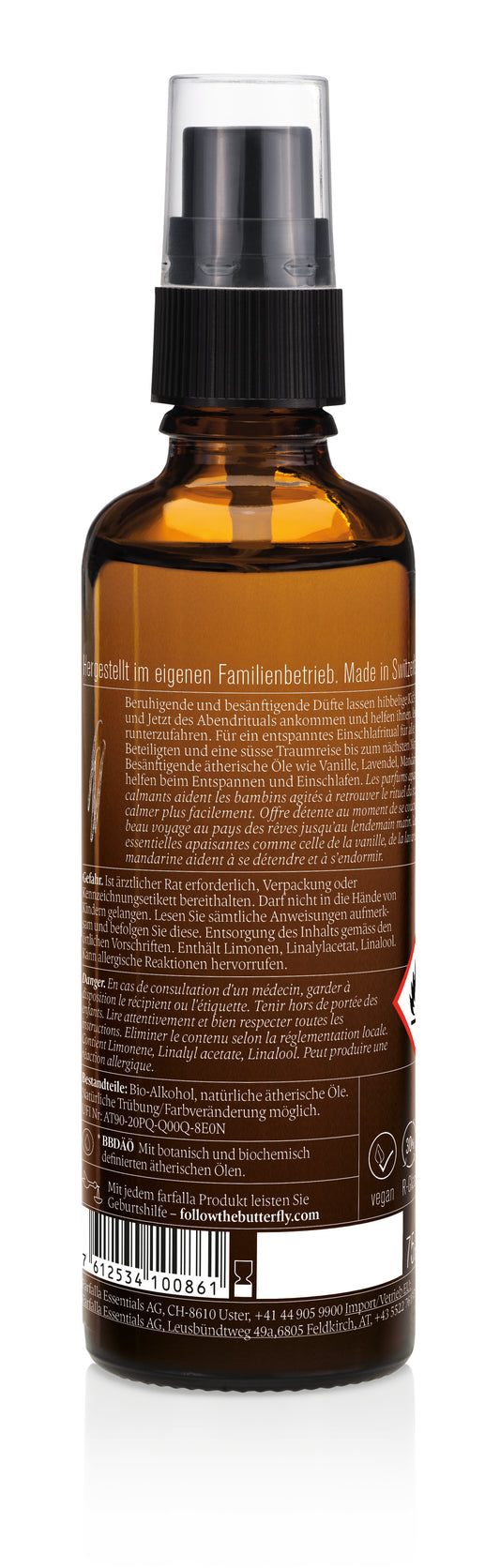 Farfalla – Aromakids, Träum süss Bio-Raumspray, 75 ml