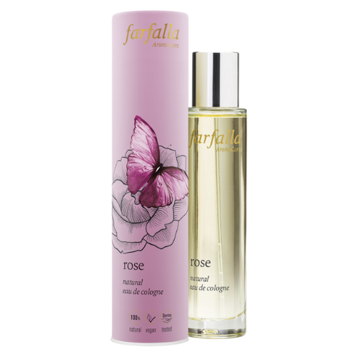 Farfalla rose, natural eau de cologne 50 ml
