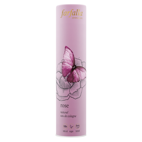 Farfalla rose, natural eau de cologne 50 ml