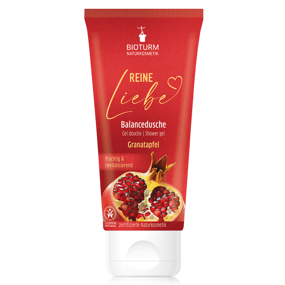 Bioturm Reine Liebe | Balancedusche Granatapfel 200 ml - Bioturm