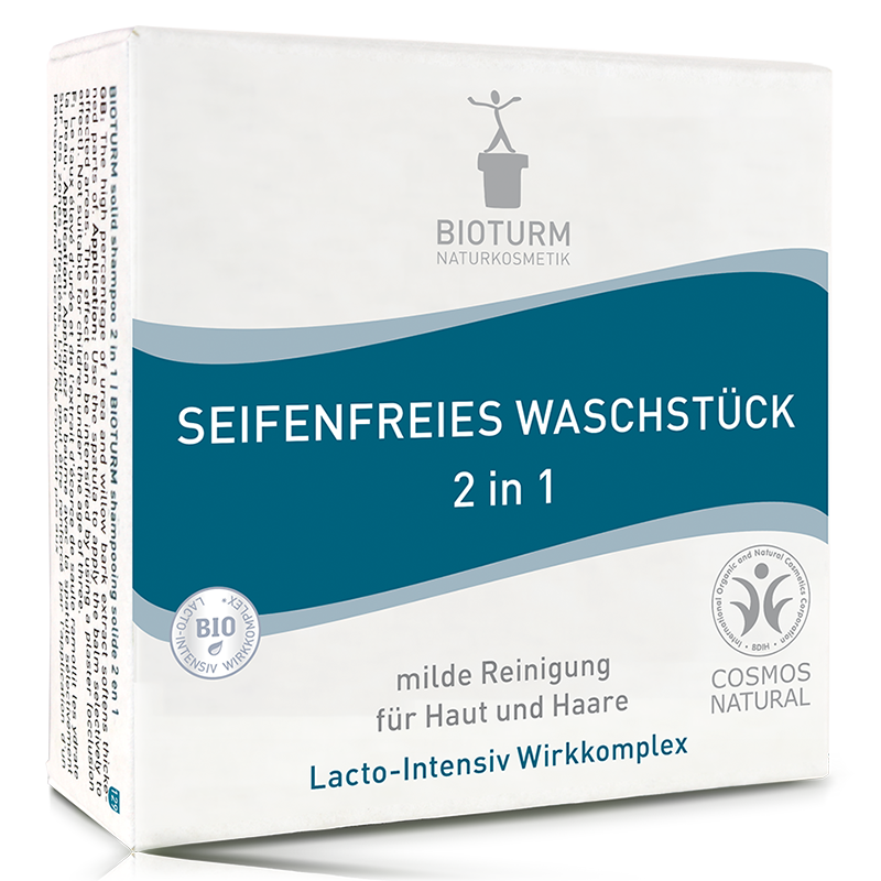 Bioturm Seifenfreies Waschstück 2 in 1 Nr.131, 100 g