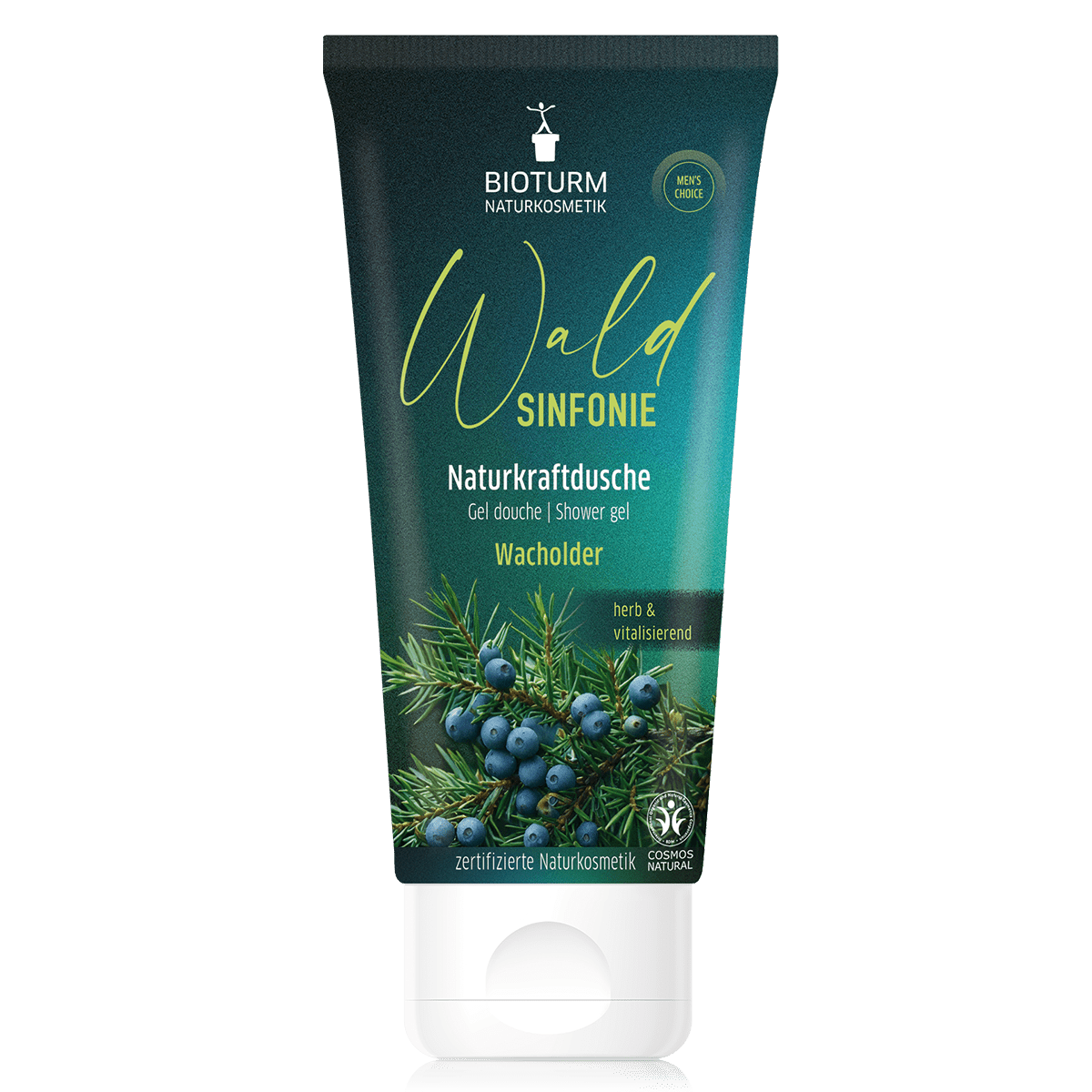 Bioturm Wald-Sinfonie | Naturkraftdusche Wacholder 200 ml - Bioturm