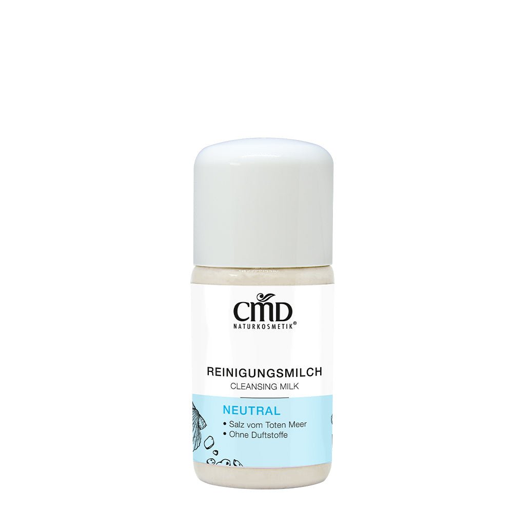 CMD Neutral Reinigungsmilch mit Salz vom Toten Meer 30 ml - CMD