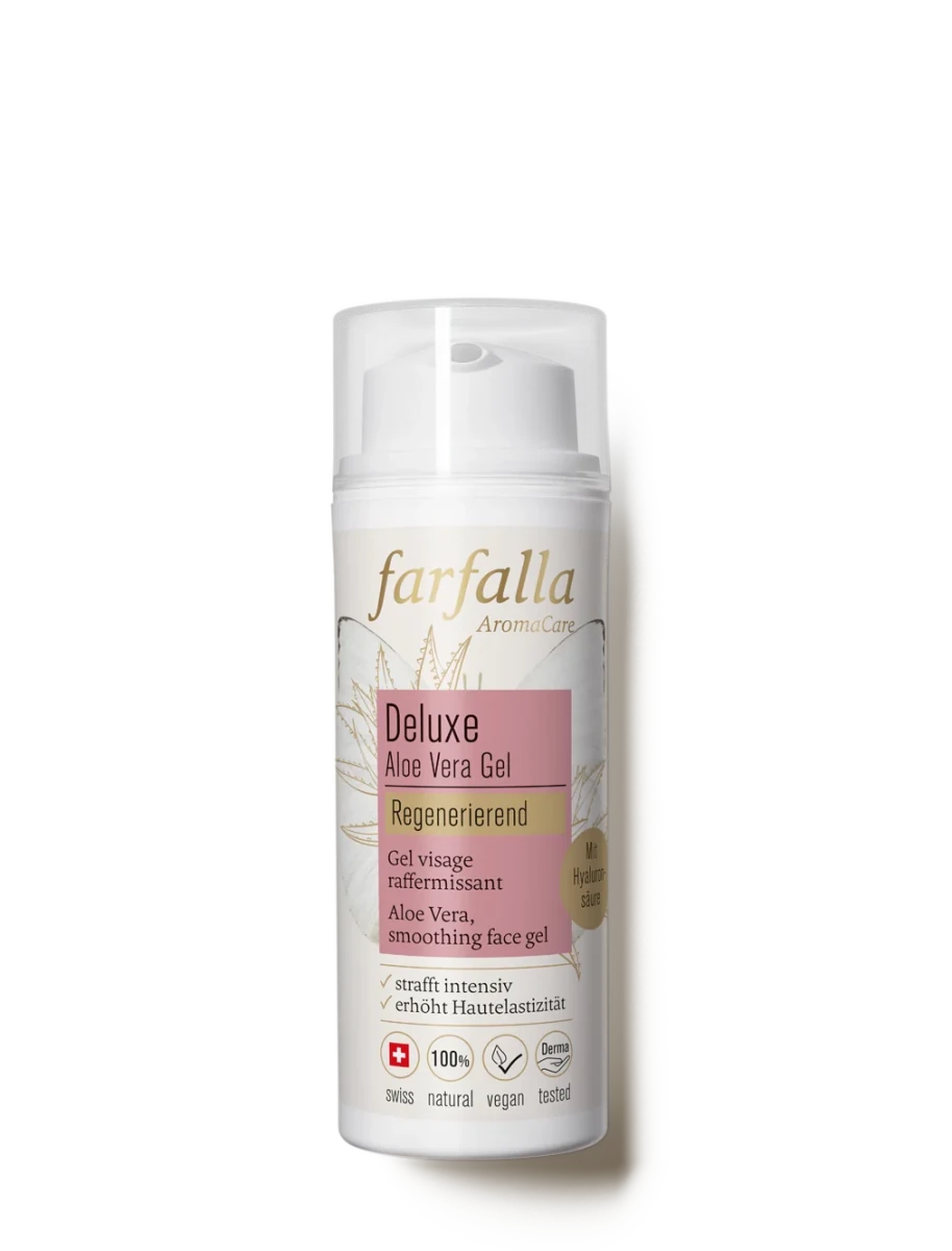 Farfalla – Aloe Vera, Straffendes Deluxe Gesichtsgel, 50 ml, regenerierend - Farfalla