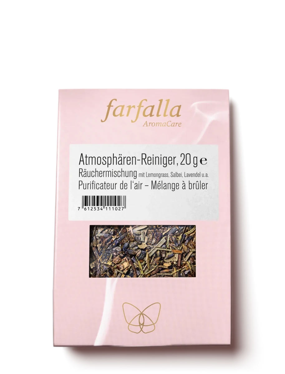 Farfalla – Atmosphären-Reiniger Räucherm., 20 g - Farfalla
