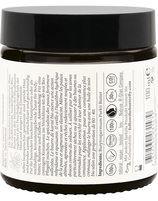 Farfalla Bio-Sheabutter, Feuchtigkeit, 100 ml - Farfalla