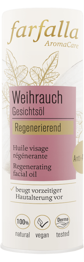 Farfalla Gesichtsöl Weihrauch, regenerierend 15 ml - Farfalla