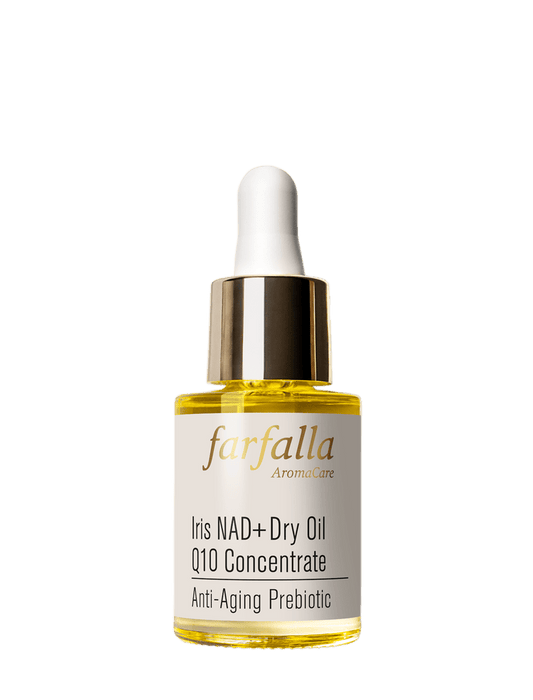 Farfalla Iris NAD+ Dry Oil Q10 Concentrate, Anti-Aging Prebiotic 15 ml - Farfalla