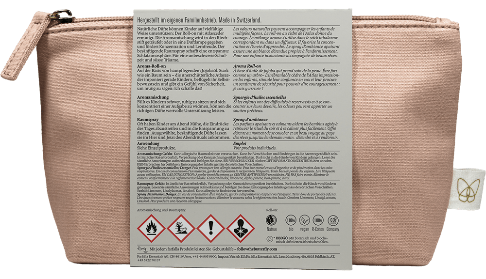 Farfalla Kleine Dufthelden Aromapflege-Set Aromakids - Farfalla