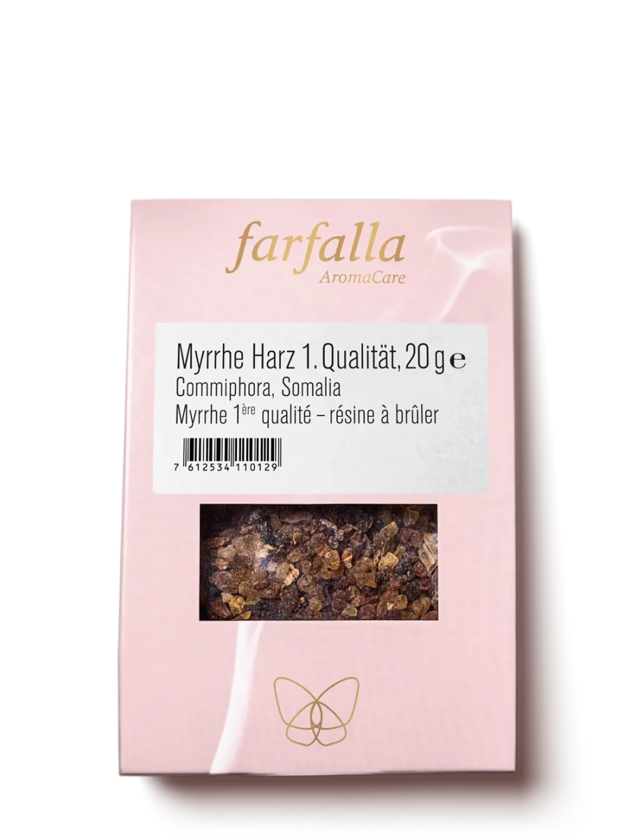 Farfalla – Myrrhe Harz, 1. Qualität, 20 g - Farfalla
