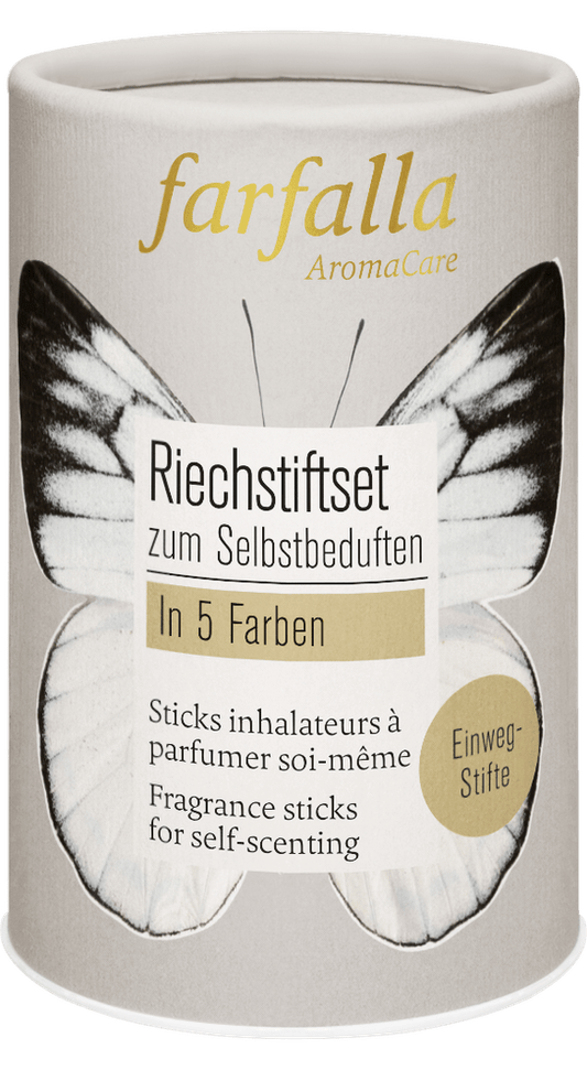 Farfalla Riechstiftset in 5 Farben - Farfalla