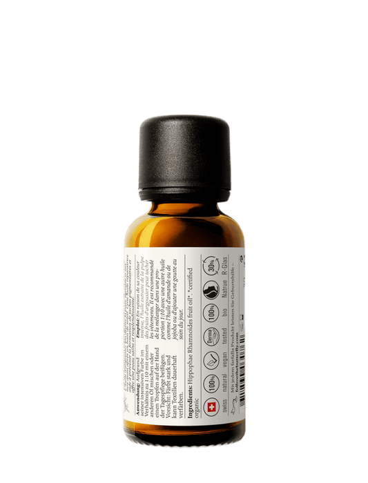 Farfalla – Sanddornfruchtfleisch Bio-Pflegeöl, after sun, 30 ml - Farfalla