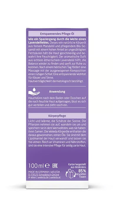 Weleda - Lavendel Entspannendes Pflege-Öl, 100 ml