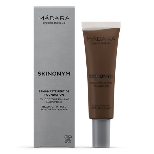 Madara SKINONYM Semi-Matte Peptide Foundation, 100 MOCHA, 30 ml - Madara