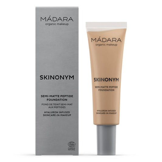 Madara SKINONYM Semi-Matte Peptide Foundation, 55 CLAY, 30 ml - Madara