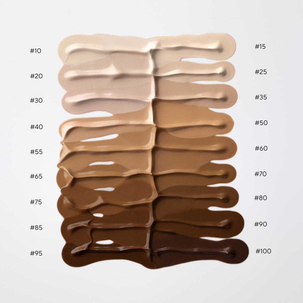 Madara SKINONYM Semi-Matte Peptide Foundation, 65 WARM TAN, 30 ml - Madara