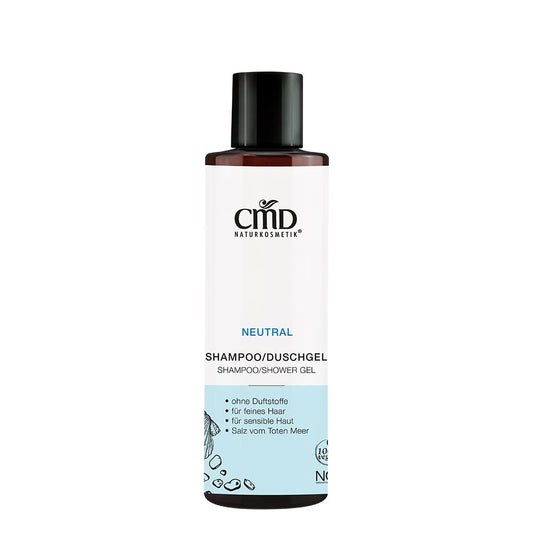 CMD Neutral Shampoo / Duschgel mit Salz vom Toten Meer 200 ml - die Naturcosmetic