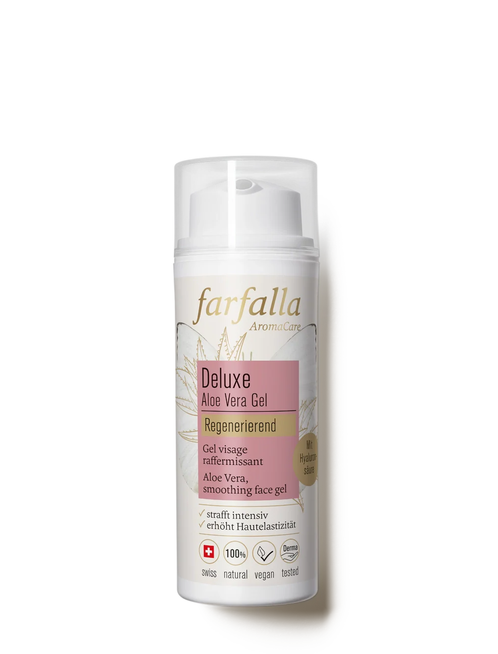 Farfalla – Aloe Vera, Straffendes Deluxe Gesichtsgel, 50 ml, regenerierend